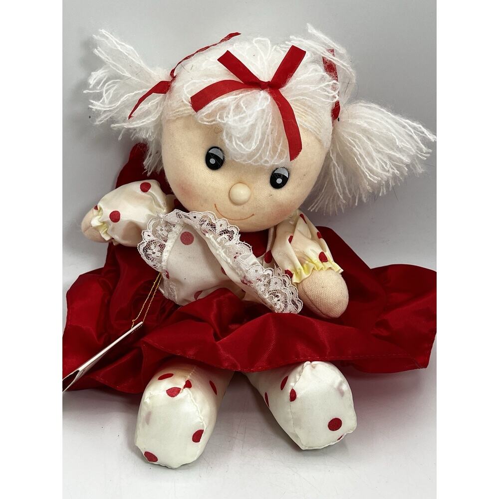 1986 Poter Girl Musical Doll – Vintage Wind‑Up Figurine